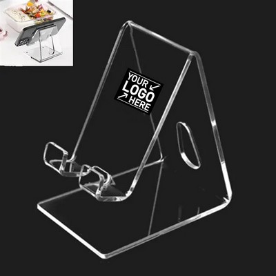 Clear Acrylic Cell Phone Stand