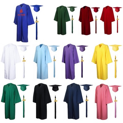 Graduation Cap Gown Stole Set