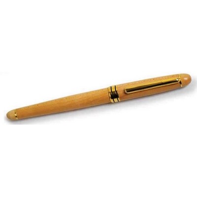 Maple Roller Pen with Velvet Pouch