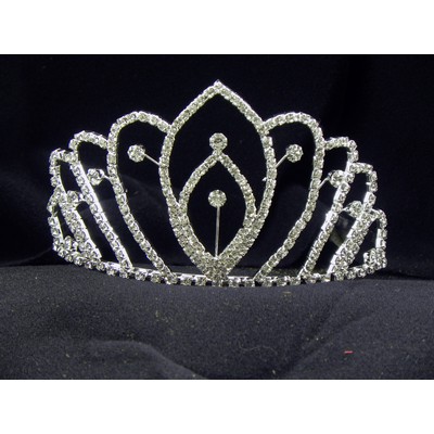 Crystal Stars Tiara (3 1/4" High)