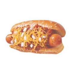 Chili Cheese Dog Lapel Pin