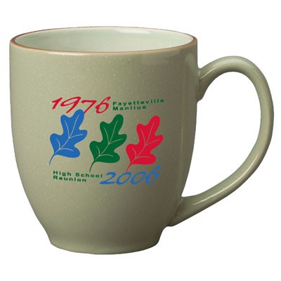 15 Oz. Sea Foam Green Savannah Bistro Coffee Mug