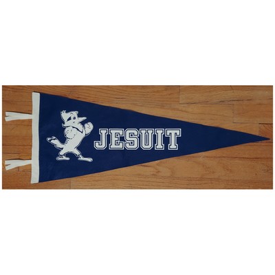 Wool Felt Pennant 12" x 30"