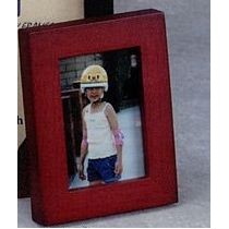 Blue Square Corner Picture Frame (2½"x3½")