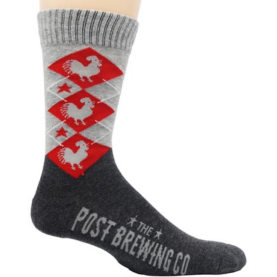 Woven Bamboo Crew Socks