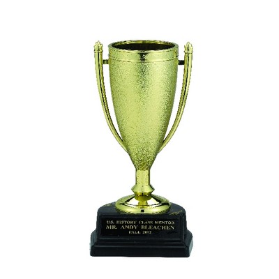 6½" Gold Cup Trophy w/Black Base