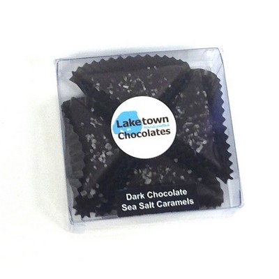 4 Piece Dark Chocolate Sea Salt Caramels