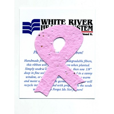 Seed Paper Awareness Ribbon