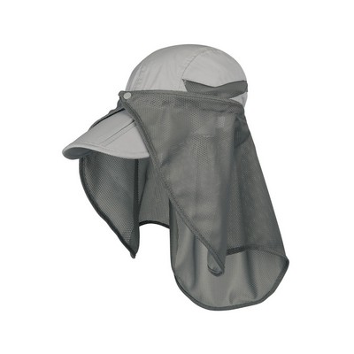 Juniper Taslon UV Folding Bill Cap w/ Elastic Closure