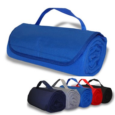 Polyester Roll Up Fleece Blanket