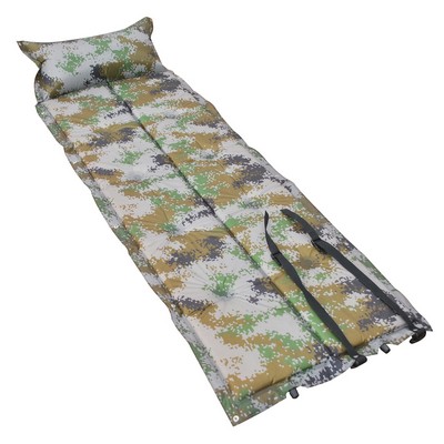 Self-Inflate Mattress w/ Pillow - Camouflage