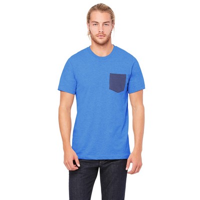 Bella+Canvas® Adult Jersey Pocket Tee Shirt