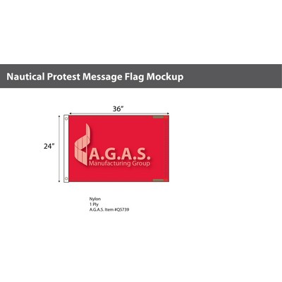 Protest Deluxe Flags 24x36 inch