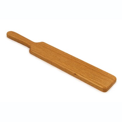 Cutting Paddle - 24" x 3.75" x 0.75" - Oak Edge Grain w/Handle