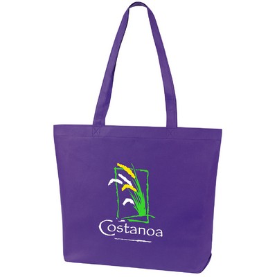 Promo Jumbo Shopping Tote - Purple