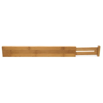 Bamboo Set of 2 Kitchen Drawer Dividers (Adjust from 16" to 20 1/2")