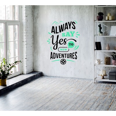 Wall Graphic Adhesive Vinyl (1ft x 1ft/Sqft)