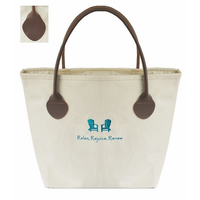 Large Tote Bag (Natural Canvas)