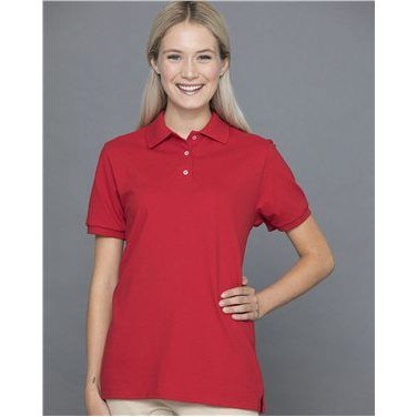 Jerzees® Women's 100% Ringspun Cotton Piqué Polo