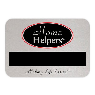 Aluminum Window Badges (2"X2.875") Rectangle