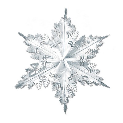 Metallic Winter Snowflake