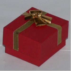 Cardboard Ring Box w/Bow