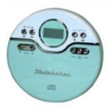 Studebaker Joggable Personal CD Player w/60 Second ASP & FM Radio (Mint Green)