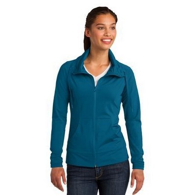 Sport-Tek® Ladies' Sport-Wick® Stretch Full Zip Jacket