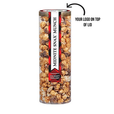 Executive Popcorn Tube - Midnite Snax® Munch Popcorn