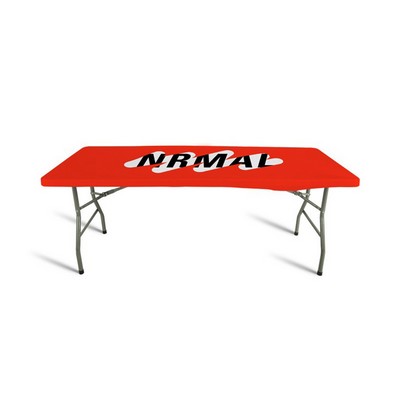 Rectangle Stretch Table Topper - 6 Ft.