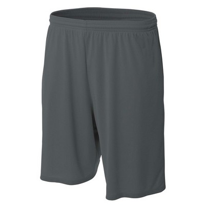 A4 Men's 9" Cooling Performance Shorts w/Side Pockets