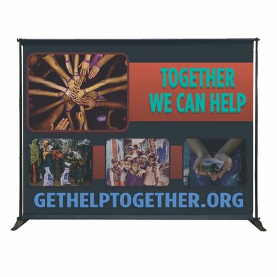 10'X8 ft Jumbo Banner Stand W/Graphic