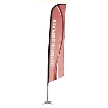 Feather Flags Angled (Large, Double Sided)