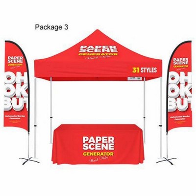 10'x10' Custom Tent Packages #3