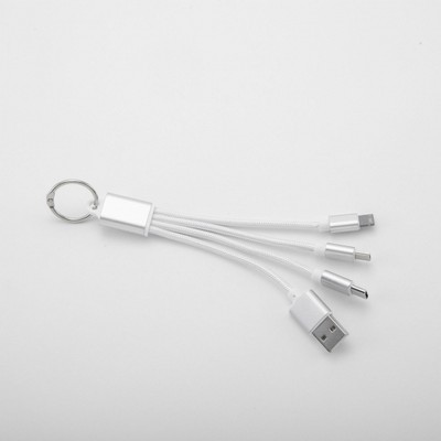 3-in-1 Keychain Charging Cable