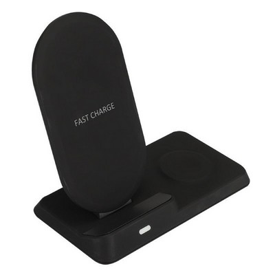 10 Watt 2 in 1 QI Standard Wireless Charger