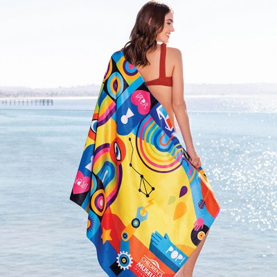 Presidential Subli-Plush Beach Towel