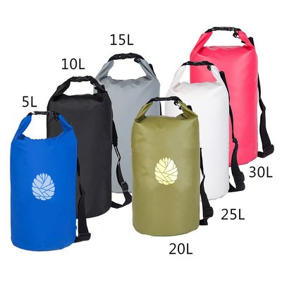 5L Foldable Waterproof Tube Bag/ Dry Bag For Beach