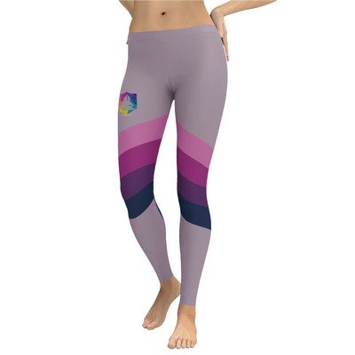 Custom Dye Sublimated Fashion Leggings - USA MADE