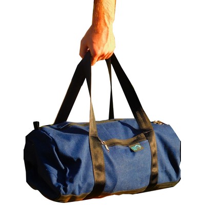 Signature Denim Duffel Bag