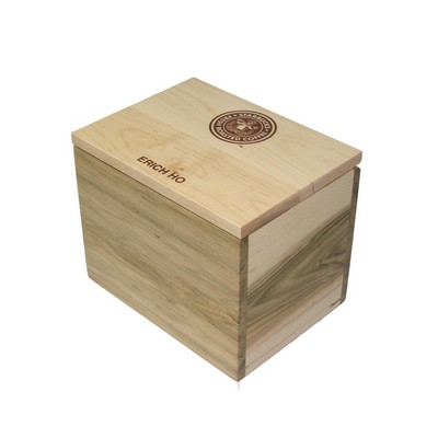 Wood Presentation Box, 7.75 x 5.75 x 6.25"