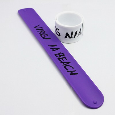 Silicone Slap Bracelet