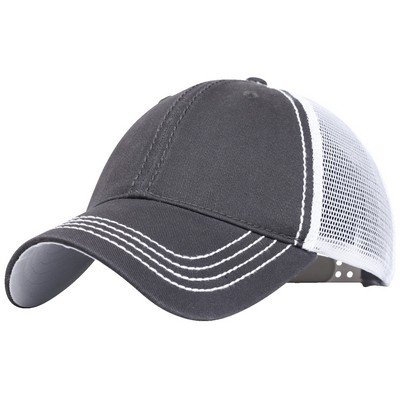 Fahrenheit Garment Washed Cotton Mesh Back Hat