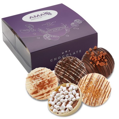 Hot Chocolate Bomb Gift Box - Grand Flavor - 4 Pack