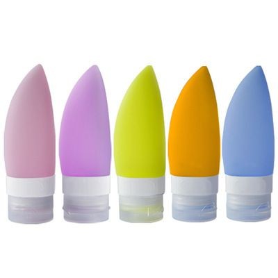 Drop Shaped Silicone Makeup Packing Container Bottle