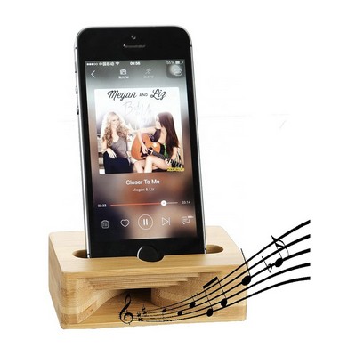 Portable Phone Stand With Sound Amplifie