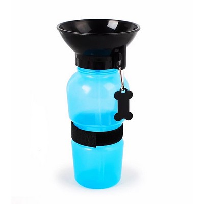 17OZ Portable Pet Cat Dog Water Bottle