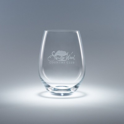 20.25 Oz. Elite Red Stemless Glass