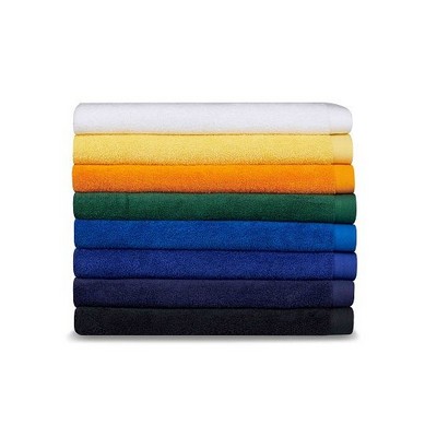 Admiral Blue Premium Towel w/Dobby Edge