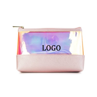 T Shape Clear Laser Makeup Bag